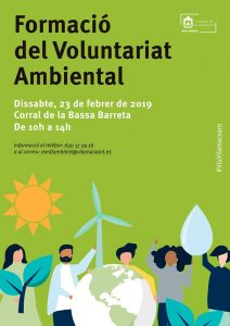 Cartell voluntariat ambiental